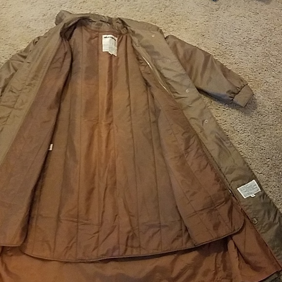 Vintage Trench coat W WARM/removable liner - Picture 2 of 6